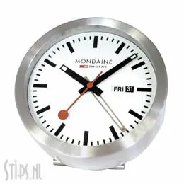 Railway Desk Clock - Mondaine