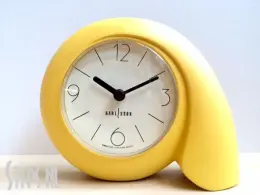 Nautilus - Geel Bureauklokje - Timestone