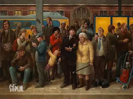 Dames en Heren - Marius van Dokkum - giclee