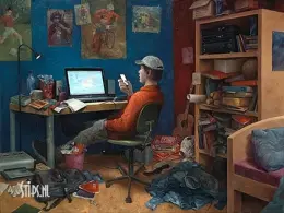 First Things First - Marius van Dokkum - giclee
