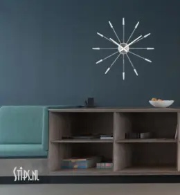 Plug Inn White - Wandklok NeXtime