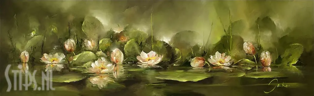 Waterlelies - Jan Kooistra - Giclee