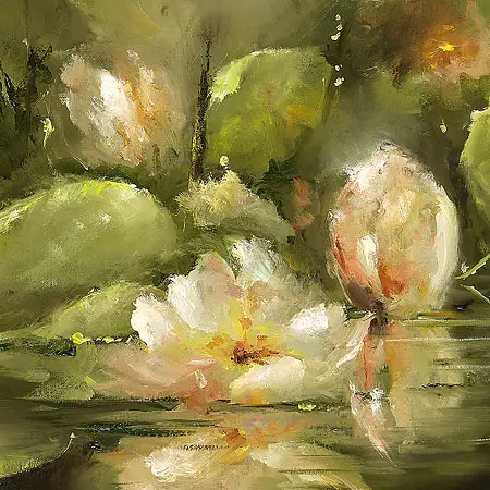 Waterlelies - Jan Kooistra - Afbeelding 2