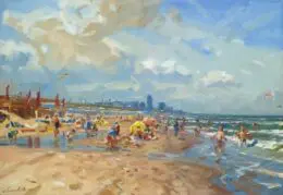 Stranddag I - Hans Versfelt