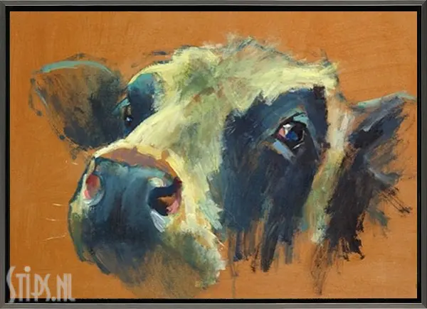 Koe op oranjebruin - Theo Onnes - Afbeelding 7