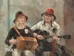 Duo - Marius van Dokkum - giclee