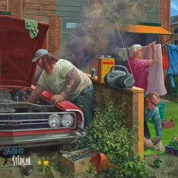 Lentebriesje - Marius van Dokkum - giclee