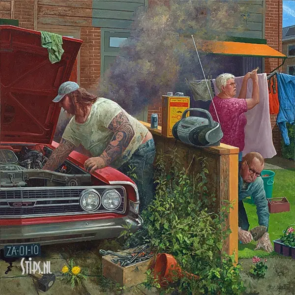 Lentebriesje - Marius van Dokkum - giclee Lentebriesje - Marius van Dokkum - giclee