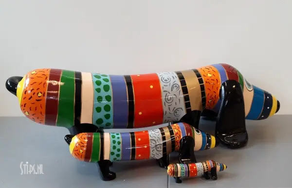 Hotdog Long Ears Multicolor - Art24 Design Group - Afbeelding 3