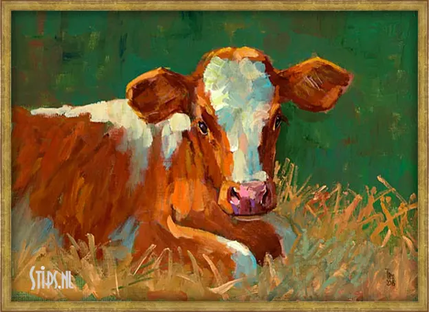 Kalf roodbont - Theo Onnes - Afbeelding 4