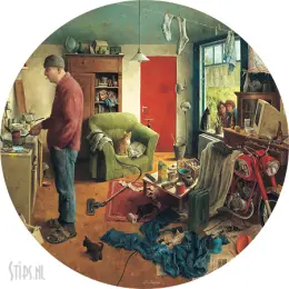Mannenhuishouding - Marius van Dokkum