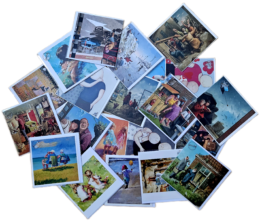 Kunstkaarten mensen assorti