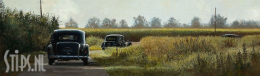 Herfst, Citroën Traction Avant - Martin Sijbesma