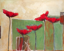 Rode Papavers - Unda M.