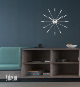 Plug Inn White - Wandklok NeXtime