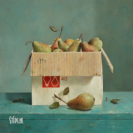Doos met peertjes - Marius van Dokkum - giclee