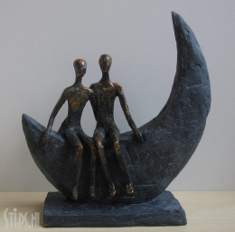 Samen op de maan