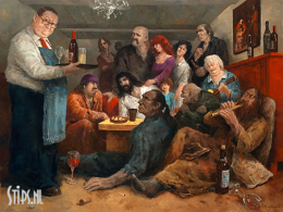 Zacheus - Marius van Dokkum - giclee