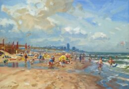 Stranddag 1 - Hans Versfelt - giclee