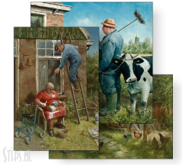 Kunstkaarten 't Platteland