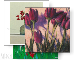 Kunstkaarten Bloemen