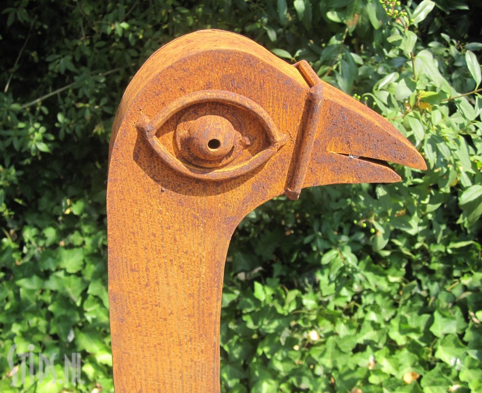 Gans op voetstuk geroest - Afbeelding 3