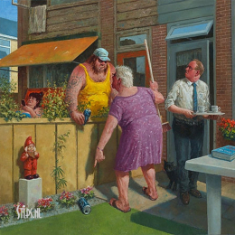 De druppel - Marius van Dokkum - giclee