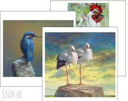 Kunstkaarten Vogels