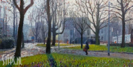 Heresingel in voorjaar - Annemiek Vos