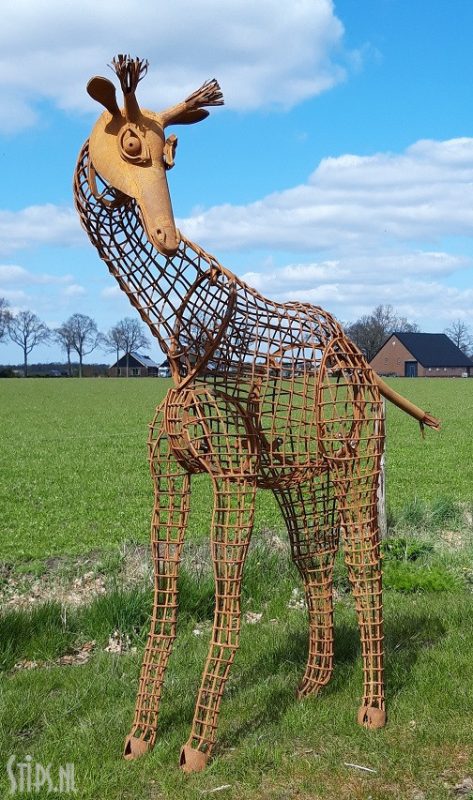 Grote giraffe - opengewerkt - Afbeelding 3