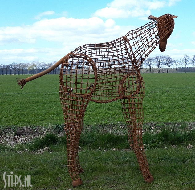 Grote giraffe - opengewerkt - Afbeelding 4