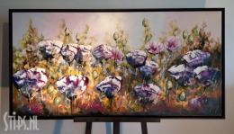 Bloemenveld met klaprozen - Jochem de Graaf