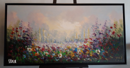 Bloemenveld 140x70 - Jochem de Graaf