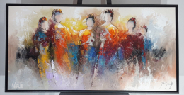 Six Colorful Ladies - Jochem de Graaf