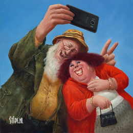 Selfie - Marius van Dokkum