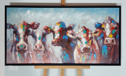 Five Happy Cows
