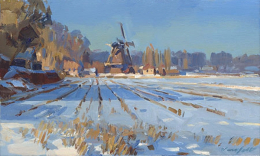 Molen in de zon - Hans Versfelt - giclee