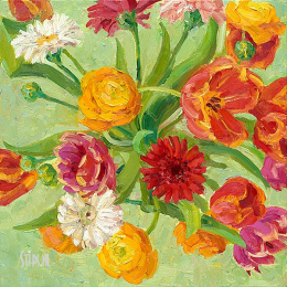 Van de markt - Claartje van der Linden - giclee