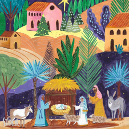 Nativity Scene - Caroline Bonne Müller - giclee