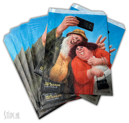 Cadeau-envelopje Selfie - Marius van Dokkum