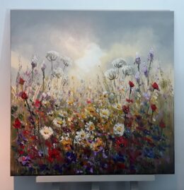 Bloemenveld 80 x 80 - Jochem de Graaf