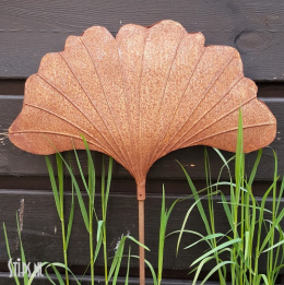 Ginkgo blad groot - geroest