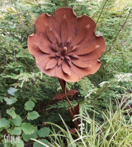 Paradijsbloem 1 - geroest ijzer