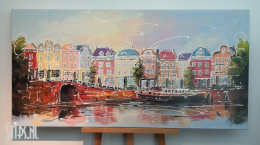 Grachtenpandjes - 140 x 70 - Caspar van Houten