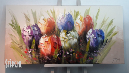 Tulpen 70 x 140 - Jochem de Graaf