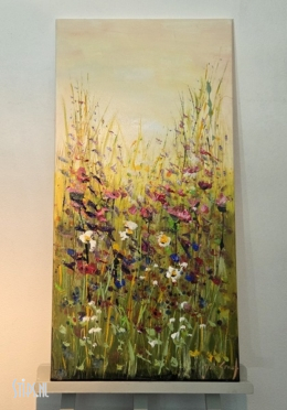Bloemenveld - 50 x 100 - Jochem de Graaf