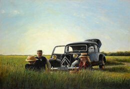 Op een zomerse dag - Martin Sijbesma - giclee