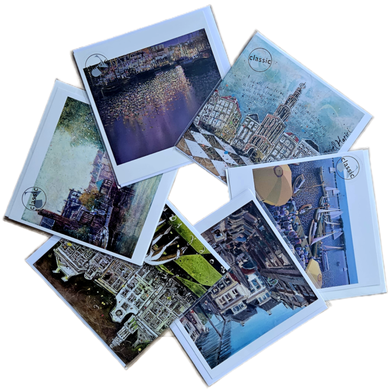 Kunstkaarten Groningen assorti