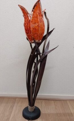 Oranje Tulplamp - enkel