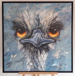 Witte Struisvogel - Barbara de Jong